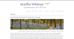 Desktop Screenshot of marthawhitney.com