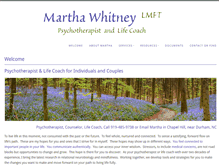 Tablet Screenshot of marthawhitney.com